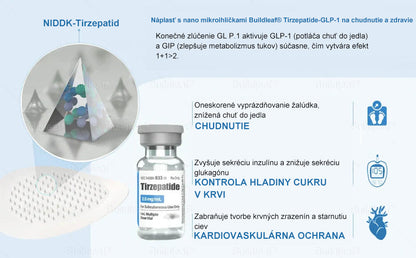👩dporúčané klinikou Mayo | Buildleaf®🌿 Tirzepatidový zoštíhľujúci a zdravotný nano-mikroihlový náplasť🔥 Obezita, kardiovaskulárne ochorenia, cukrovka, spánkové apnoe, problémy s kĺbmi a ďalšie