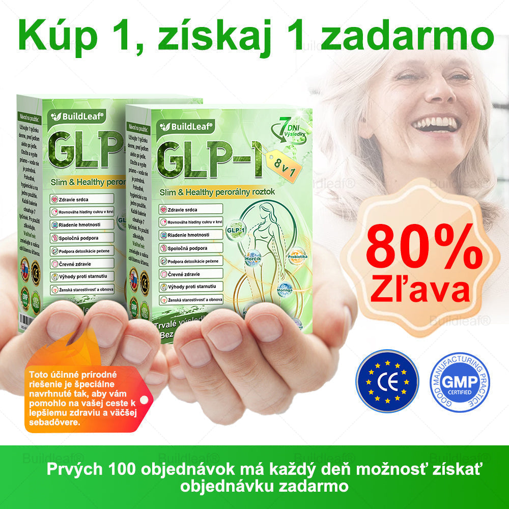 🎁  Zostáva len 5 krabičiek. Teraz ponúkame ďalšie 30% zľavu! Buď fit a zdravý. Ak teraz nevyužijete túto možnosť, nabudúce ju budete mať až na budúci rok.