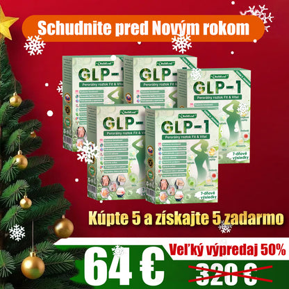 BuildLeaf® GLP-1 6-v-1 Health Solution Perorálna tekutina (Len raz denne, viditeľné zmeny už za 7 dní) Pre obezitu, kardiovaskulárne ochorenia, cukrovku, spánkové apnoe, zdravie čriev, problémy s kĺbmi a ďalšie