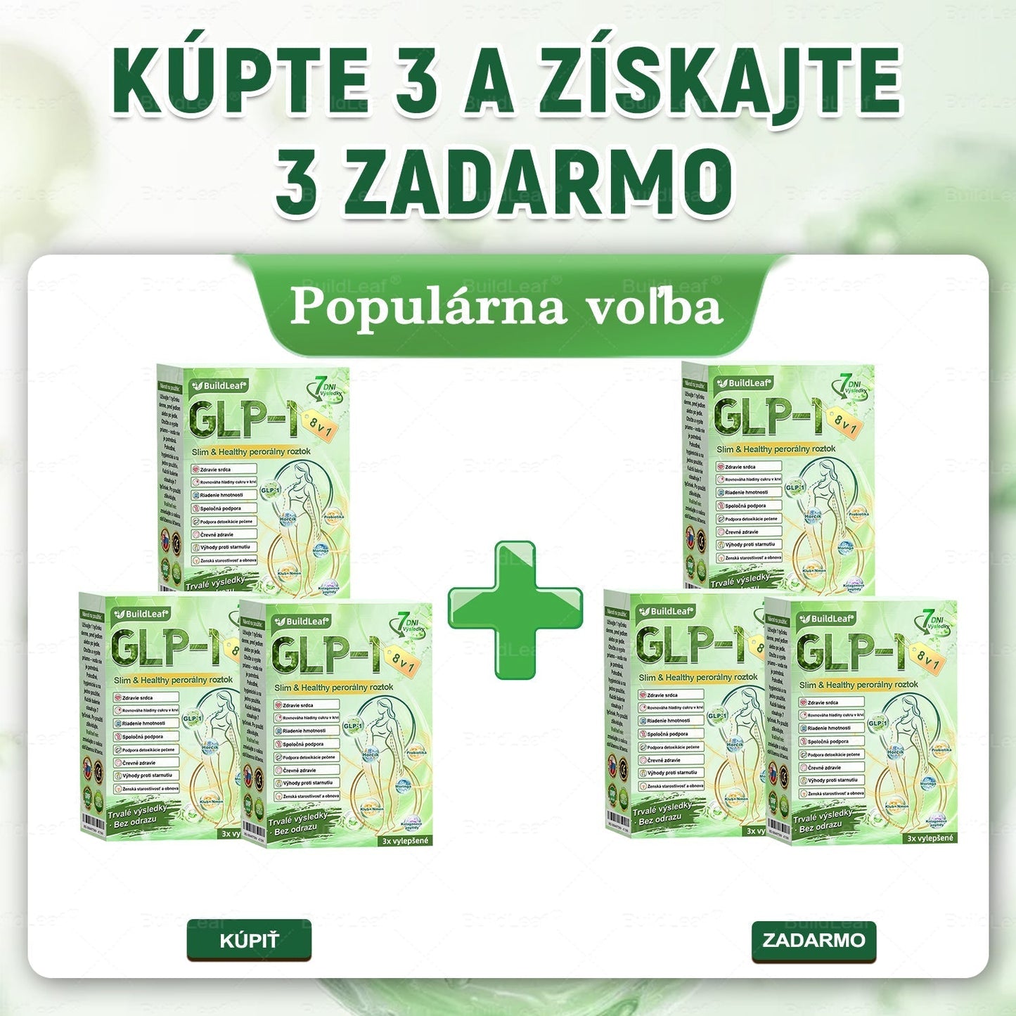🎁  Zostáva len 5 krabičiek. Teraz ponúkame ďalšie 50% zľavu! Buď fit a zdravý. Ak teraz nevyužijete túto možnosť, nabudúce ju budete mať až na budúci rok.
